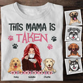 This Mama Is Taken Personalized T-shirt TS-NB1111