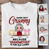 Super Sexy Grammy Personalized T-shirt TS-NB1501