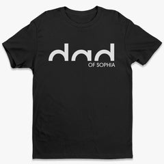 Dad Life Chose Me - Family Personalized Custom Unisex T-shirt, Premium T-shirt, Hoodie - Father's Day, Gift For Dad