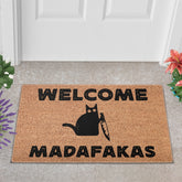 Welcome Madafakas Doormat - Funny Doormat
- Decorative Mat