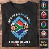 Pride of, Heart of - Customizable T-Shirt