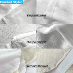 God Says I Am Pink - Personalized Blanket - Meaningful Gifts for Christmas