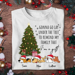 I'm A Gift Personalized Dog T-shirt TS-NN390