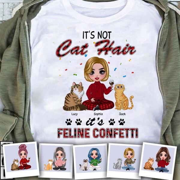 It's Not Dog Hair It's Canine Confetti Personalized T-shirt TS-NB871